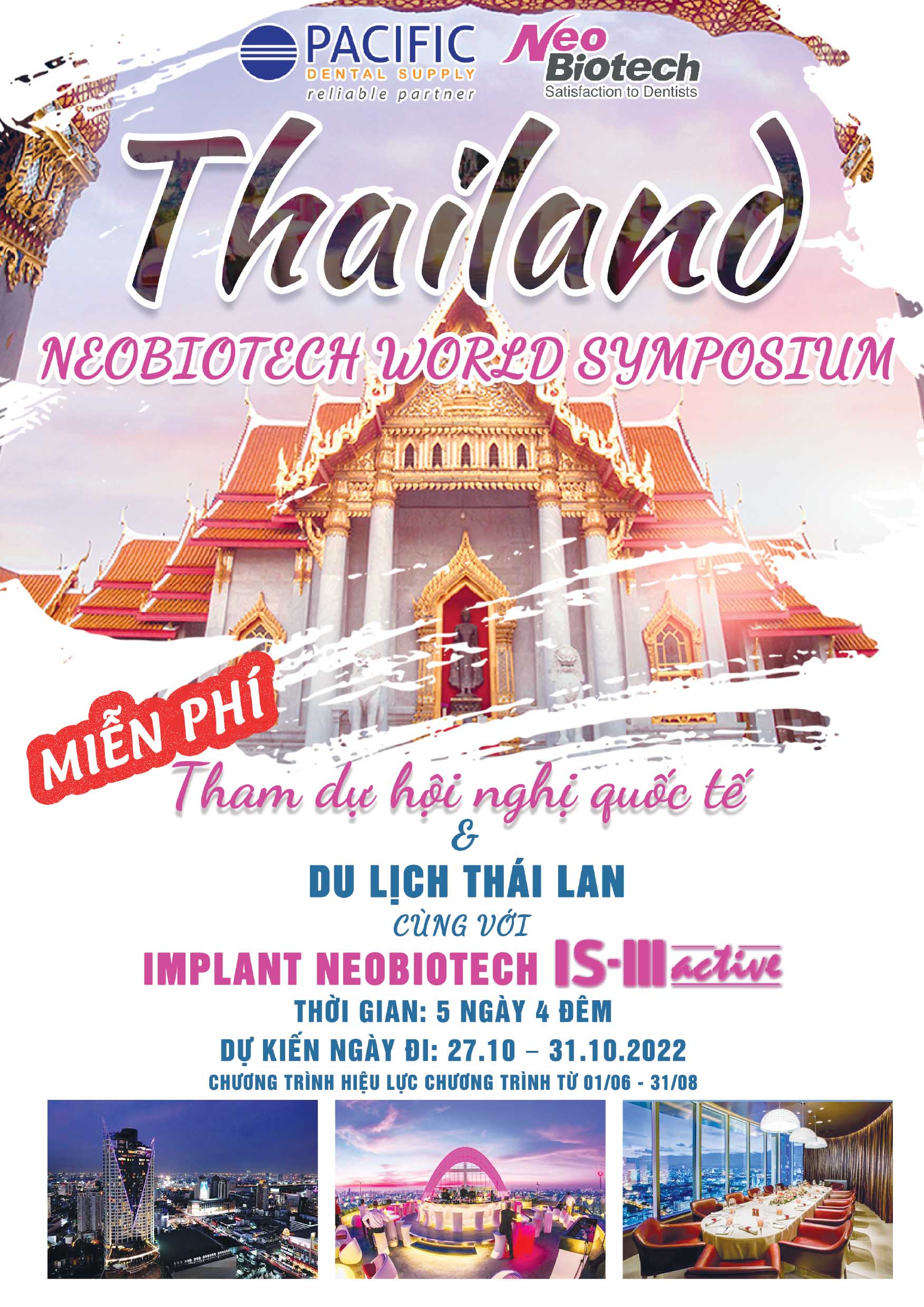 Hội nghị Implant quốc tế Neobiotech World Symposium