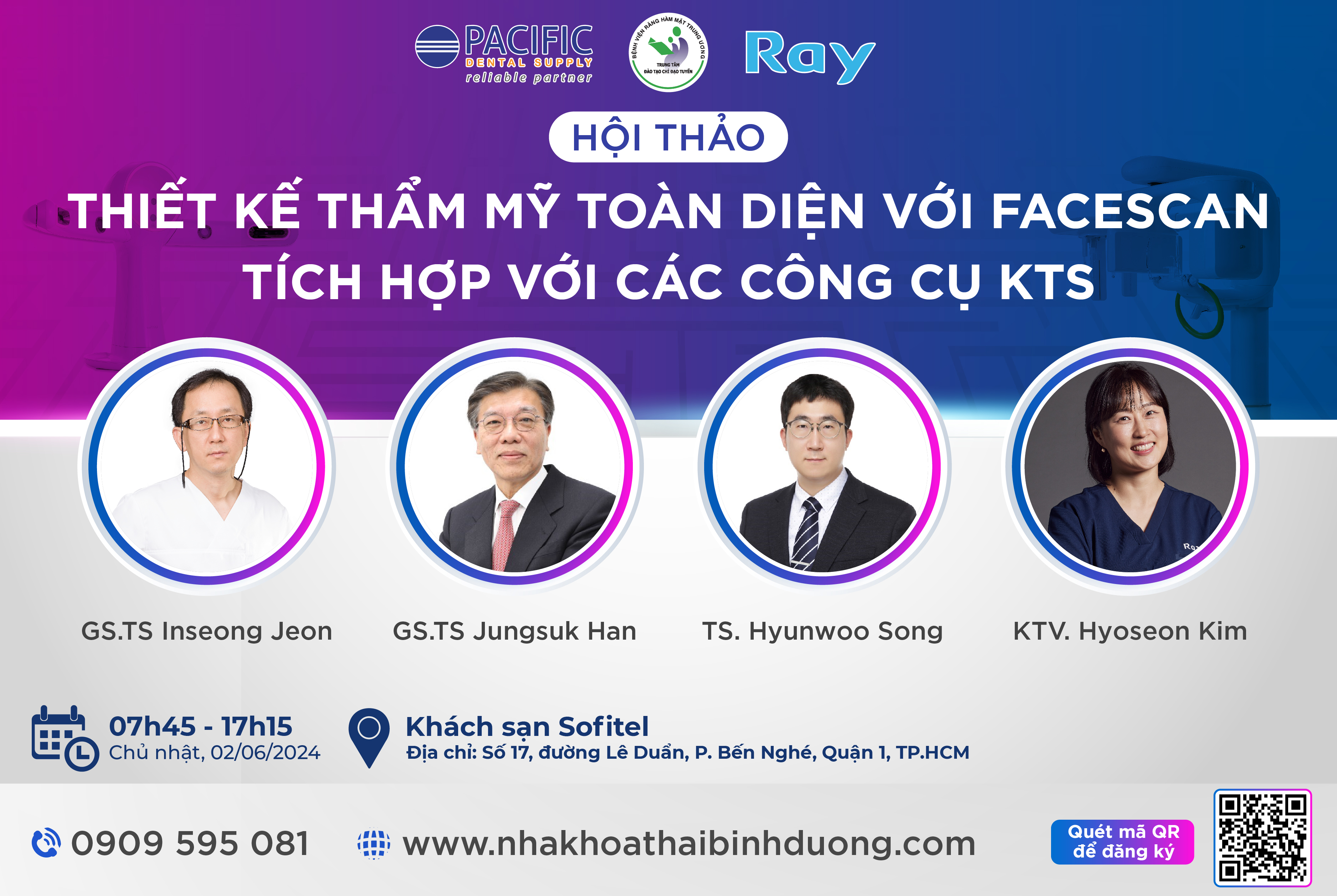 HỘI THẢO: THIẾT KẾ THẨM MỸ TOÀN DIỆN VỚI FACESCAN TÍCH HỢP VỚI CÁC CÔNG CỤ KTS