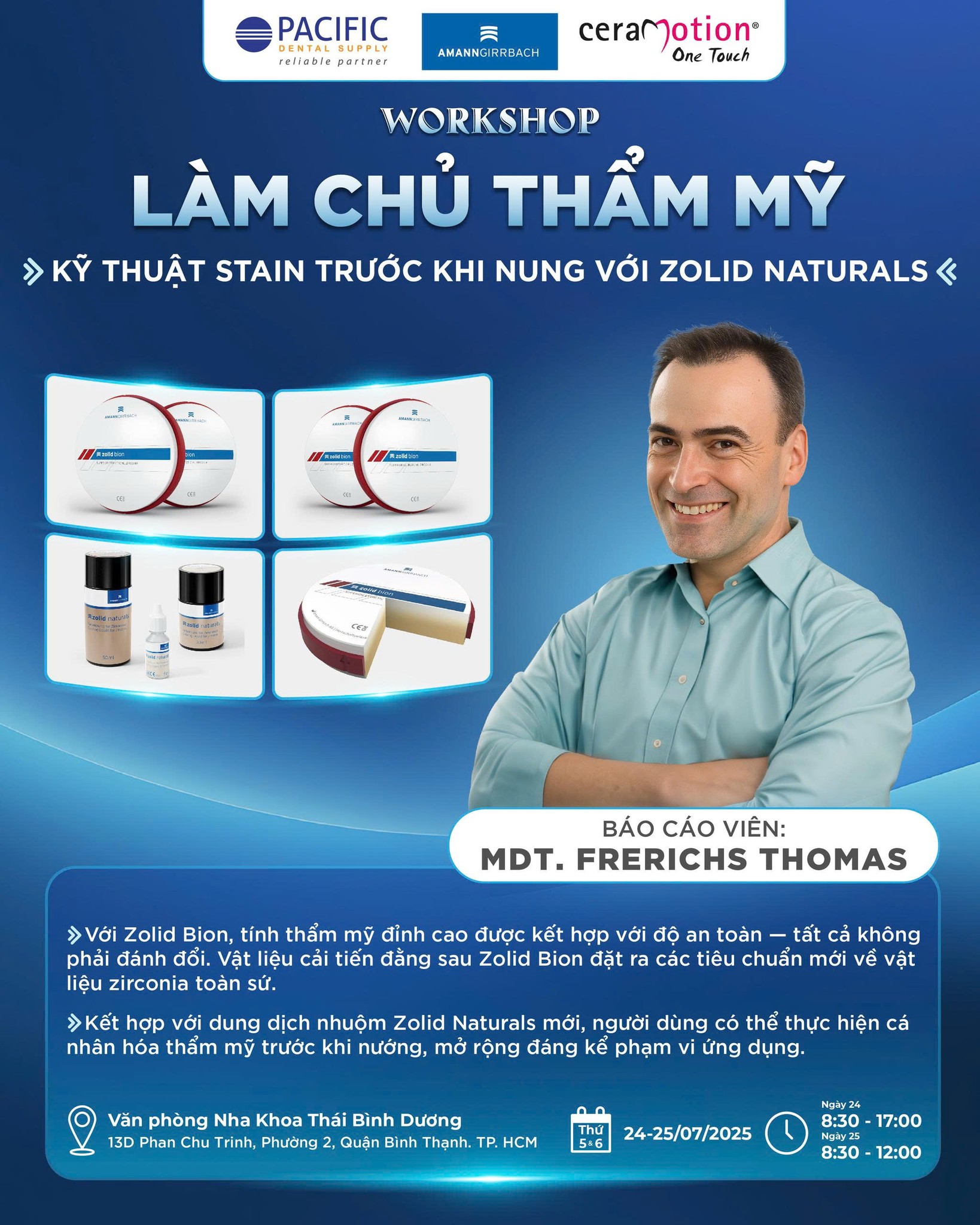 WORKSHOP ĐẶC BIỆT: LÀM CHỦ THẨM MỸ VỚI KỸ THUẬT STAIN TRƯỚC KHI NUNG