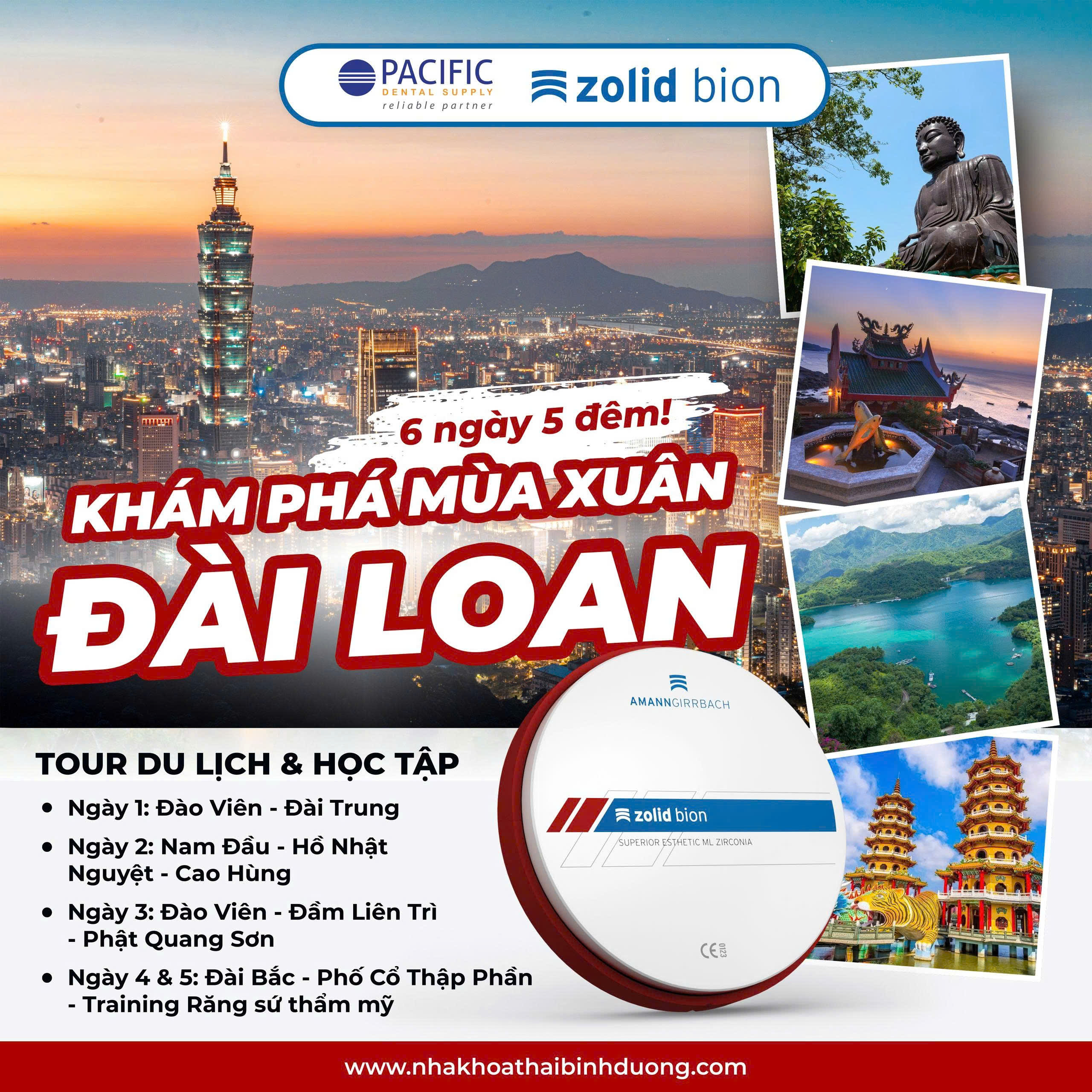 TOUR DU LỊCH VÀ HỌC TẬP - KHÁM PHÁ MÙA XUÂN 6 NGÀY 5 ĐÊM