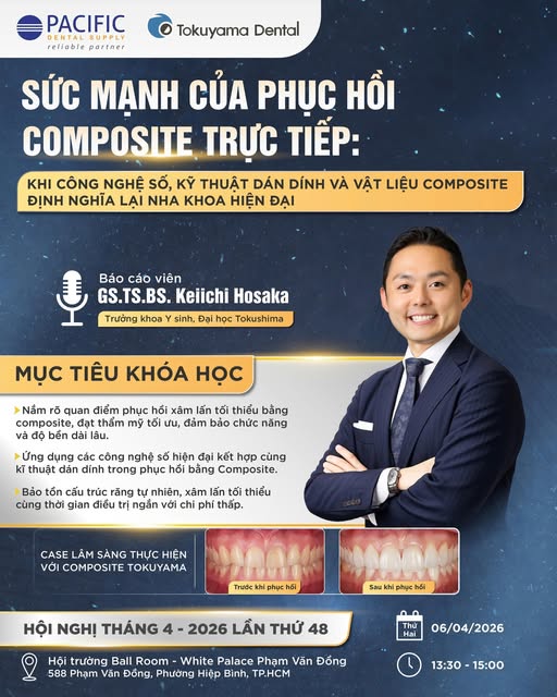 SỨC MẠNH CỦA PHỤC HỒI COMPOSITE TRỰC TIẾP - DR. KEIICHI HOSAKA