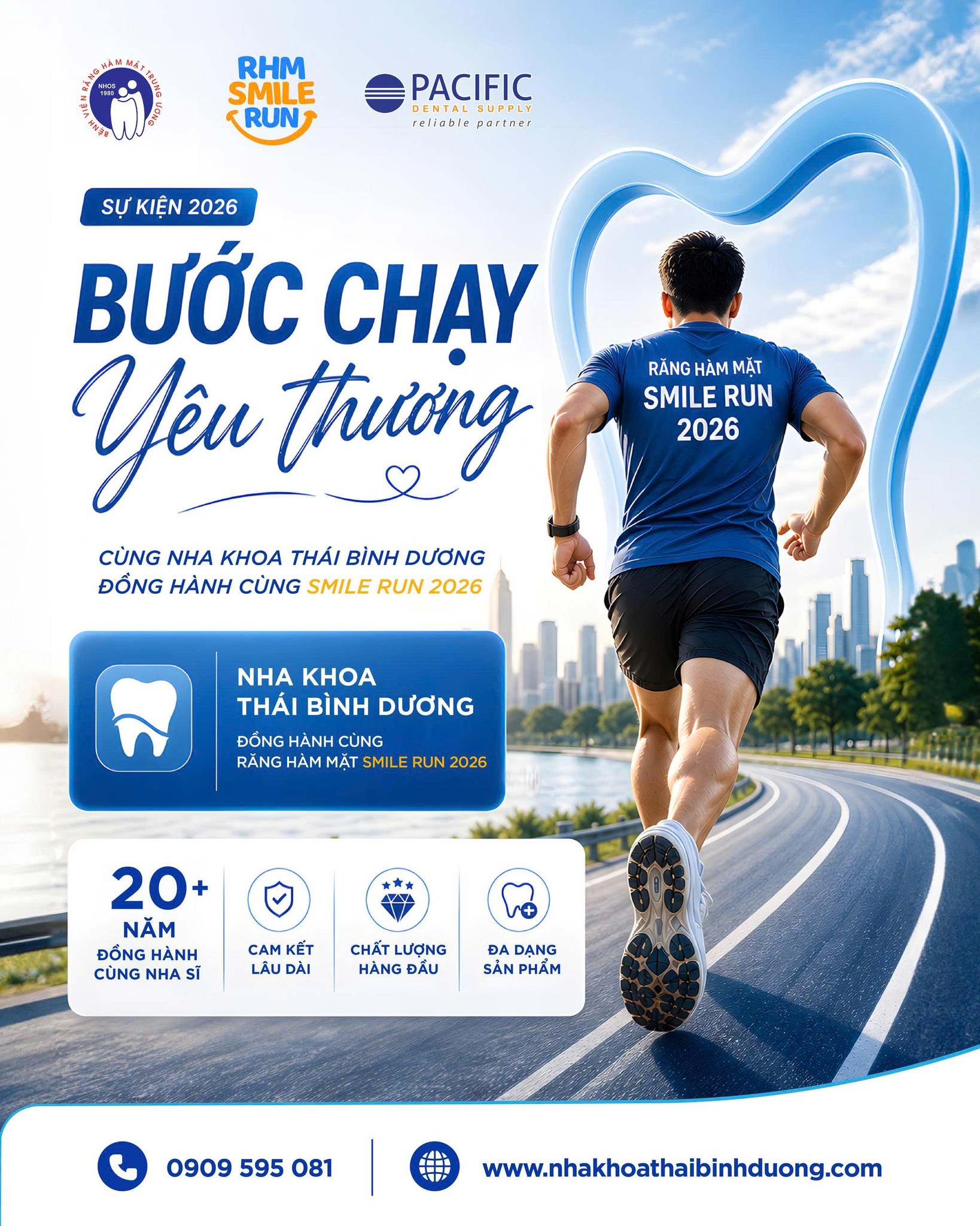 BƯỚC CHẠY YÊU THƯƠNG - SMILE RUN 2026: KẾT NỐI NHỮNG NỤ CƯỜI HẠNH PHÚC