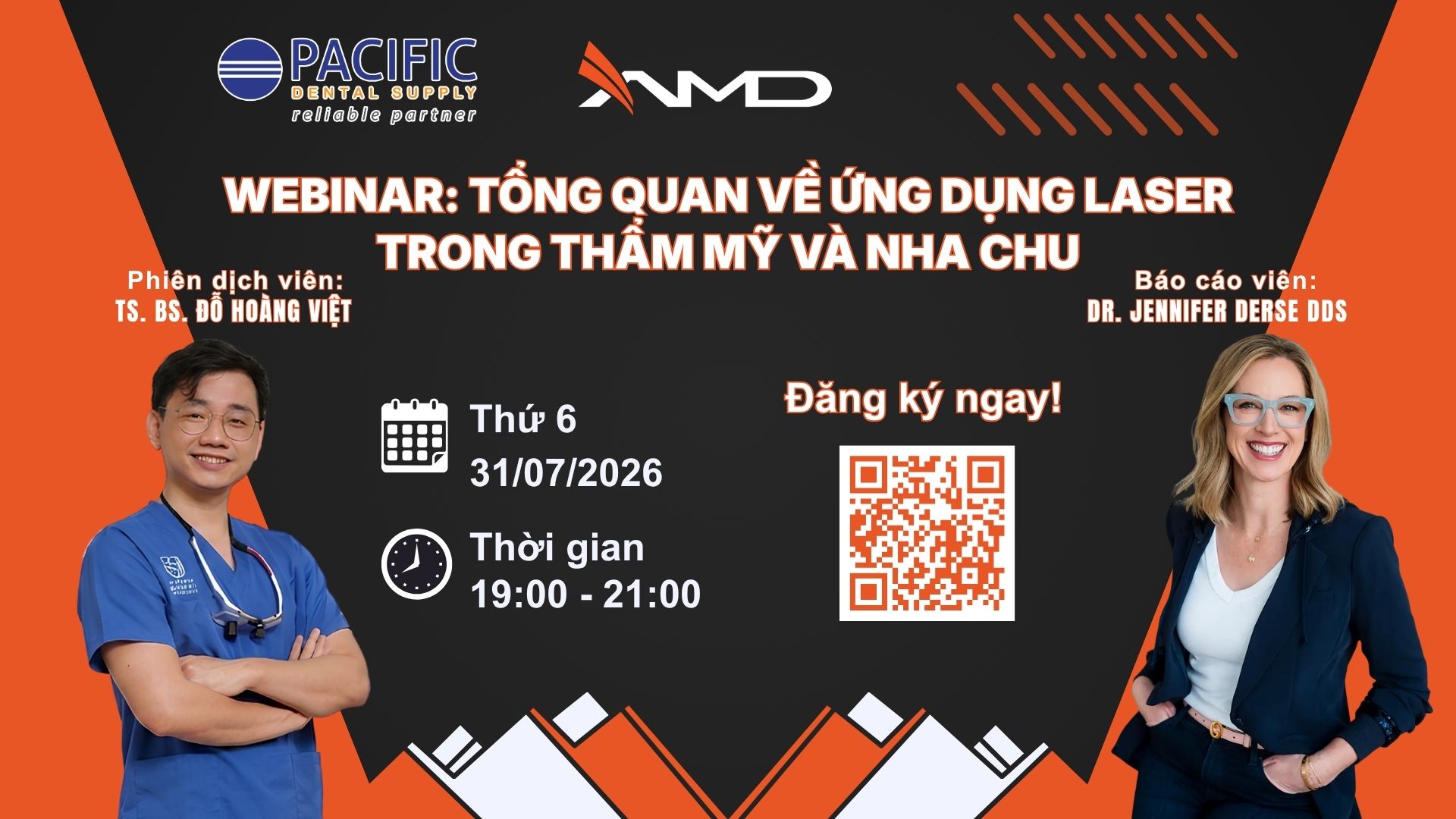WEBINAR ONLINE: TỔNG QUAN VỀ ỨNG DỤNG LASER TRONG THẨM MỸ VÀ NHA CHU
