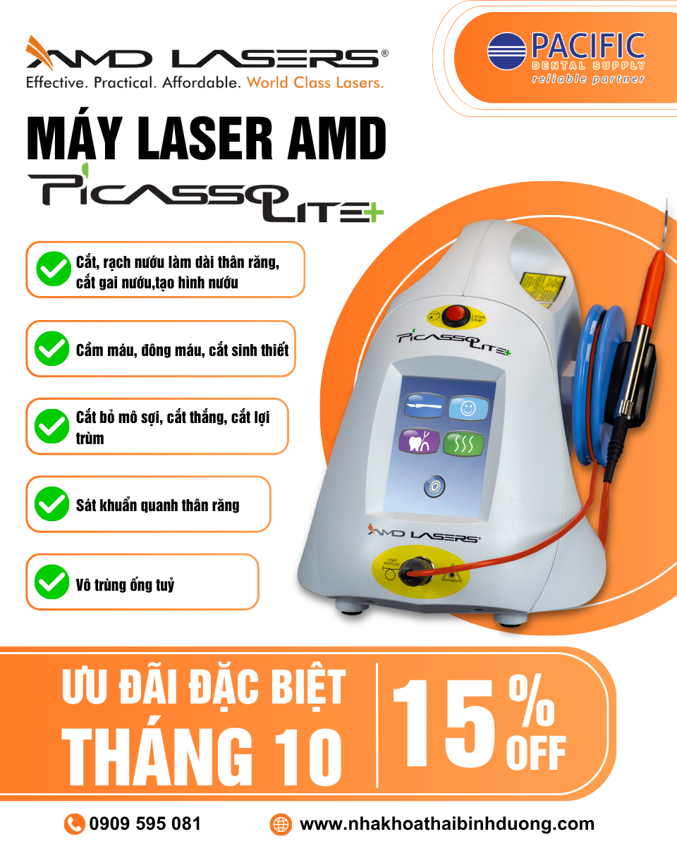 Chương trình khuyến mãi máy Laser AMD Picasso Lite Plus