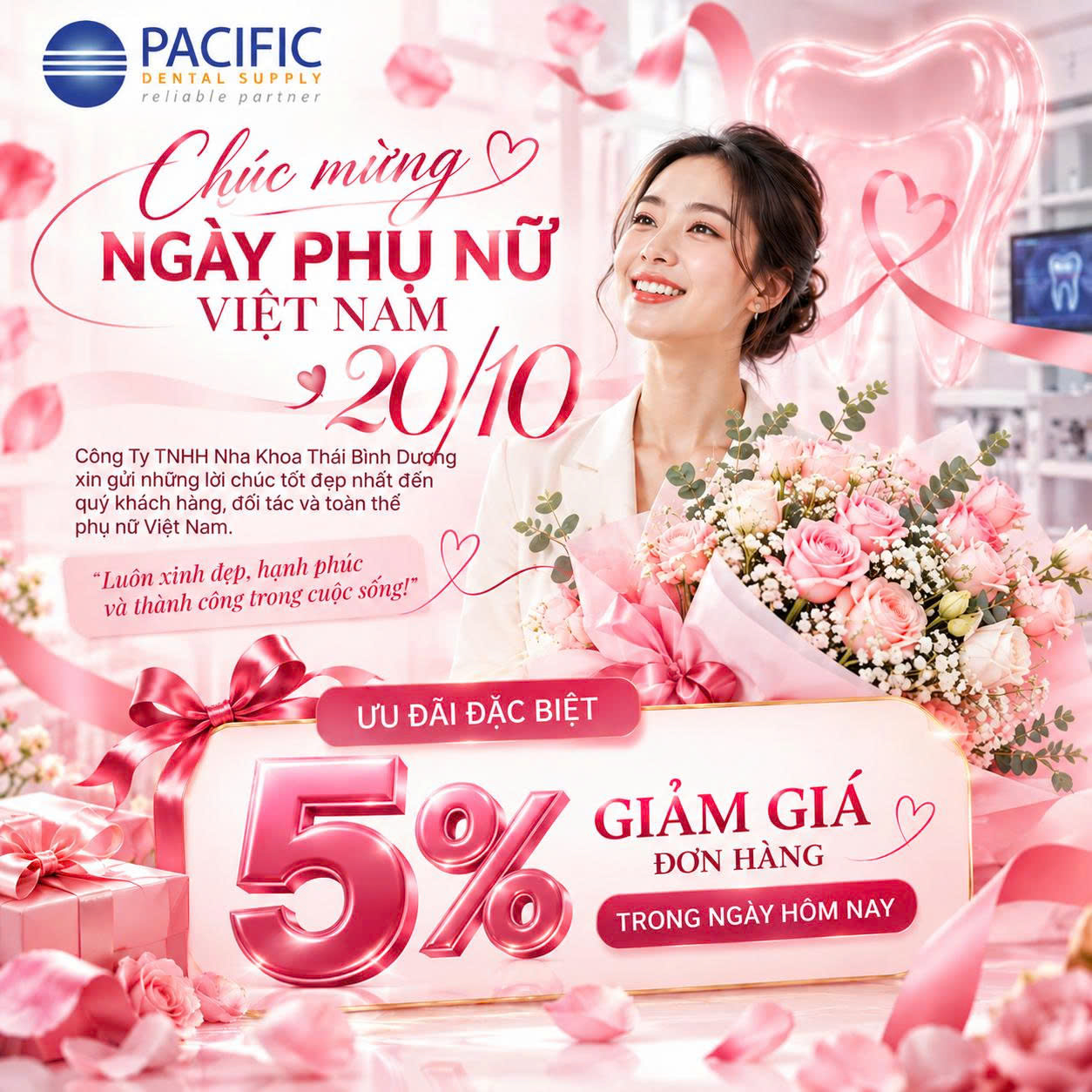Ưu đãi Ngày phụ nữ Việt Nam - 20/10