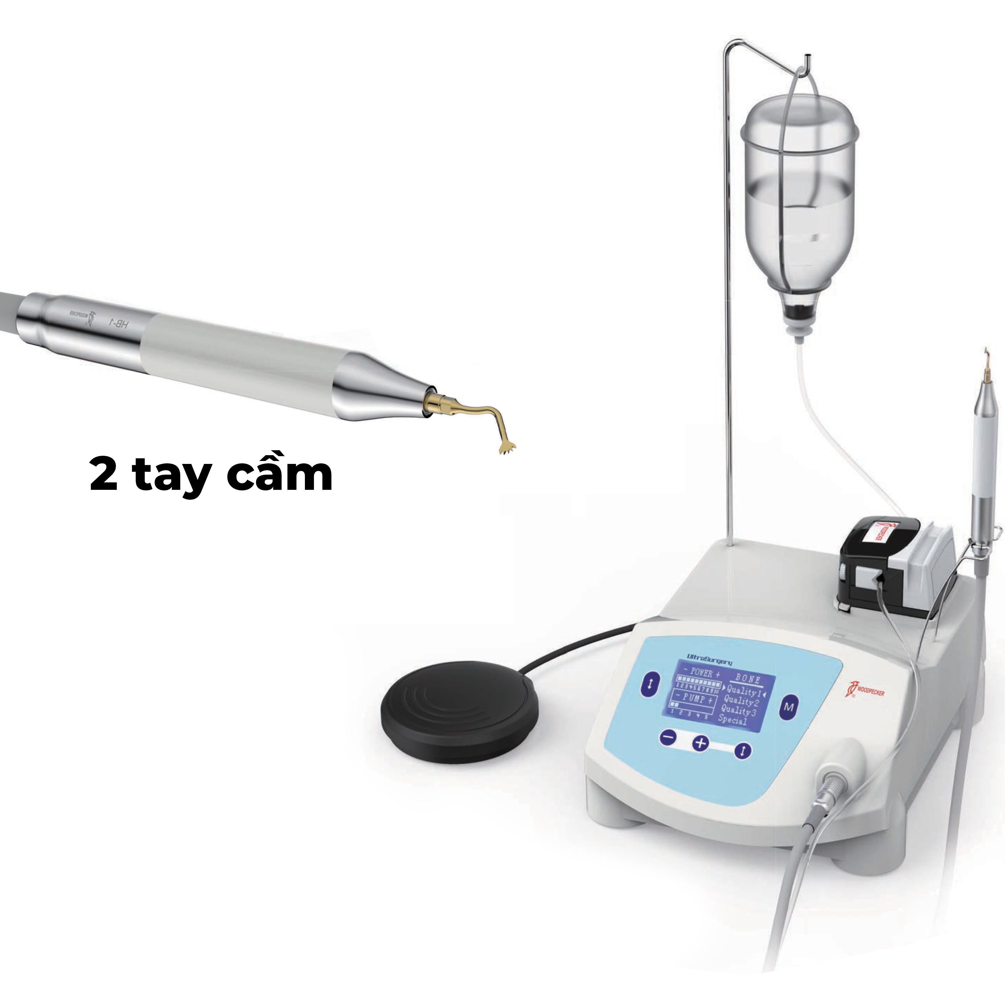 Máy phẫu thuật siêu âm UltraSurgery Woodpecker