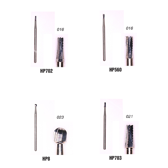 Mũi khoan thép Carbide-low speed-Tay thẳng HP